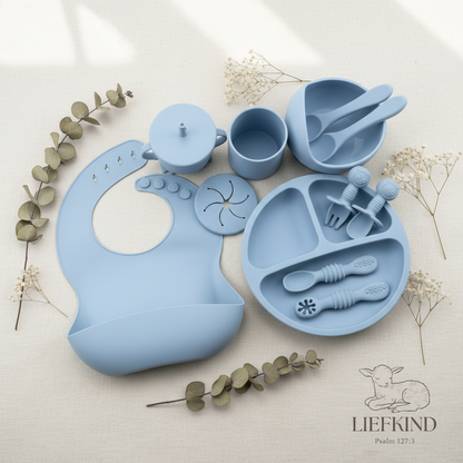 First Bites Silicone Feeding Set