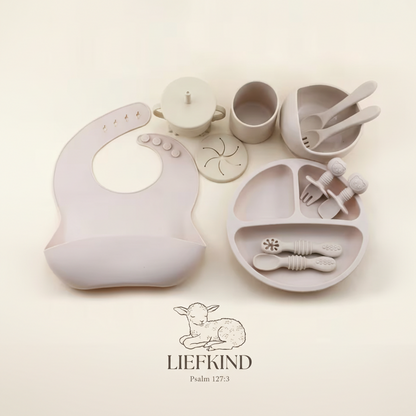 First Bites Silicone Feeding Set