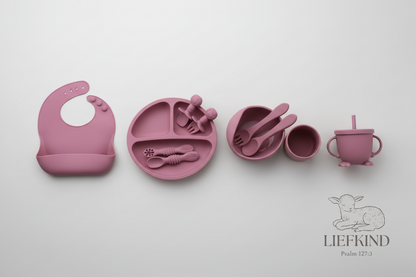 First Bites Silicone Feeding Set