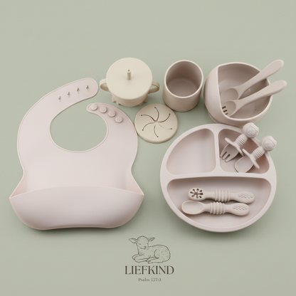 First Bites Silicone Feeding Set
